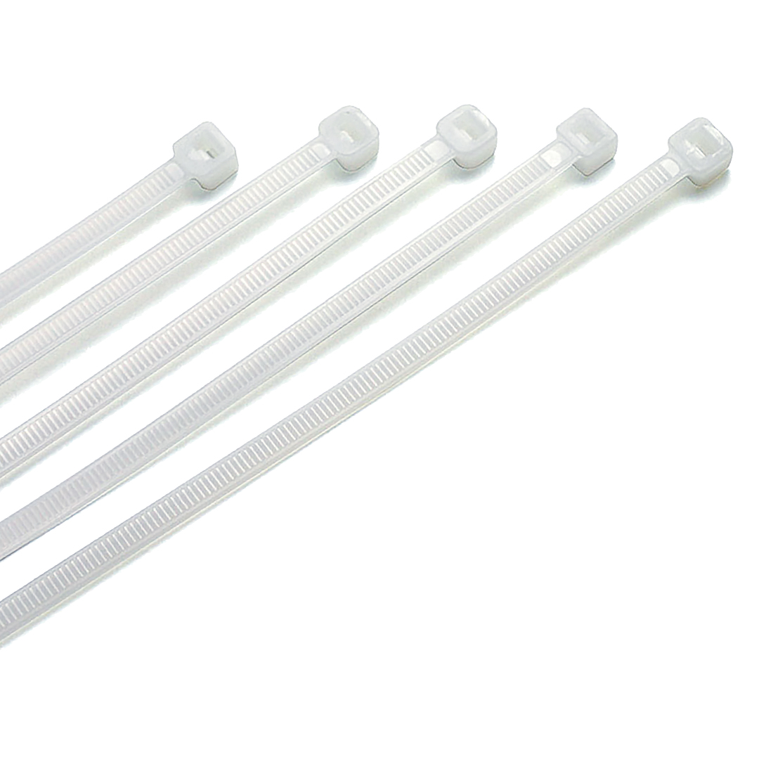 TOMAX PLASTİK KİLİTLİ KELEPÇE 4X200 mm BEYAZ